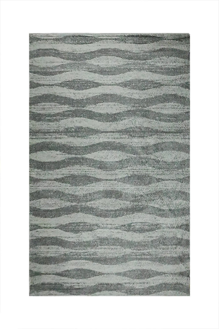 Turkish Modern Festival WD Rug - 6.5 x 9.5 FT - Gray - Sleek and Minimalist for Chic Interiors - V Surfaces