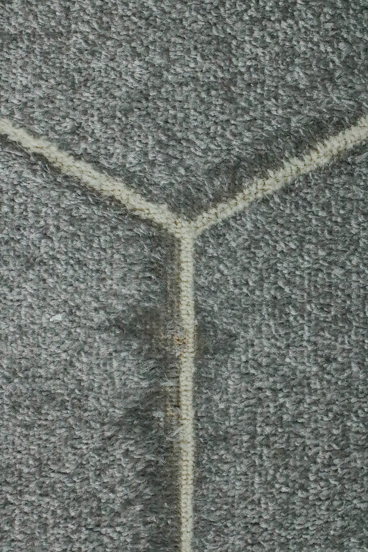 Turkish Modern Festival WD Rug - 6.5 x 9.5 FT - Gray - Sleek and Minimalist for Chic Interiors - V Surfaces