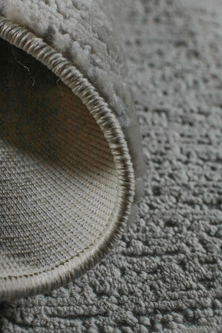 Turkish Modern Festival WD Rug - 6.6 x 9.8 FT - Gray - Sleek and Minimalist for Chic Interiors - V Surfaces