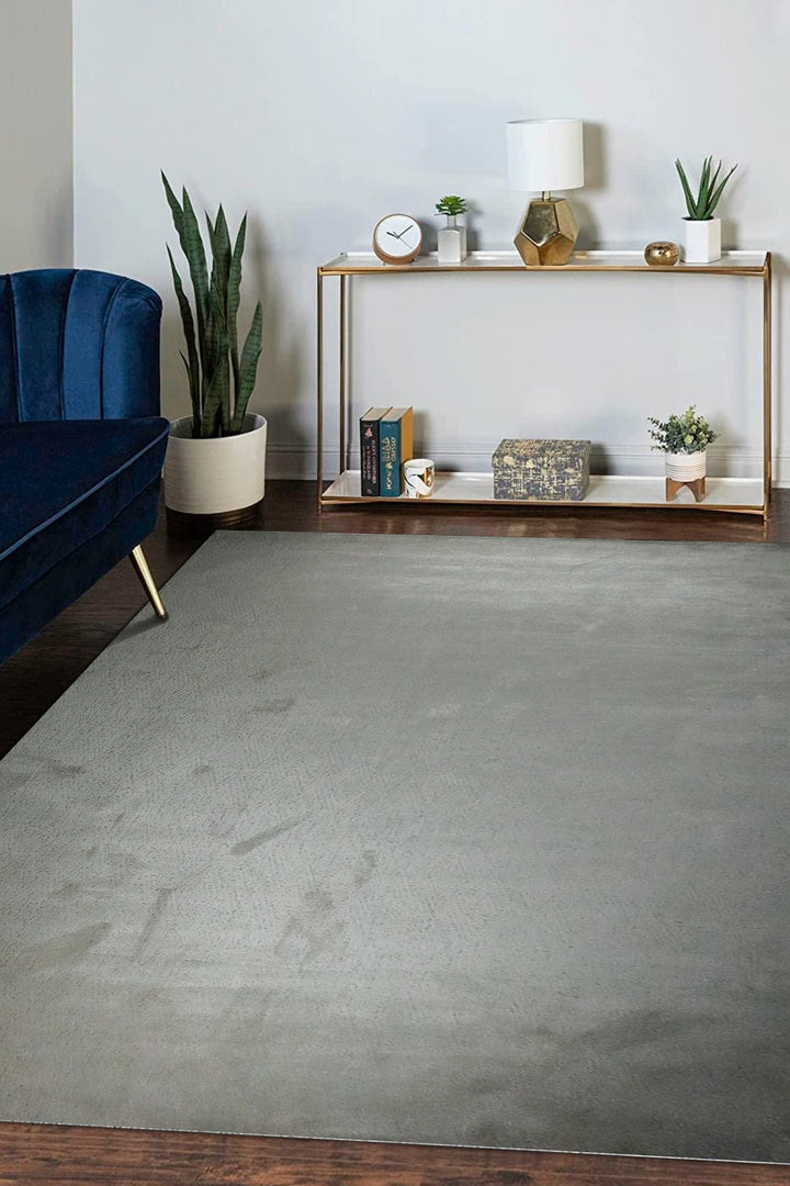 Turkish Modern Festival WD Rug - 6.6 x 9.8 FT - Gray - Sleek and Minimalist for Chic Interiors - V Surfaces