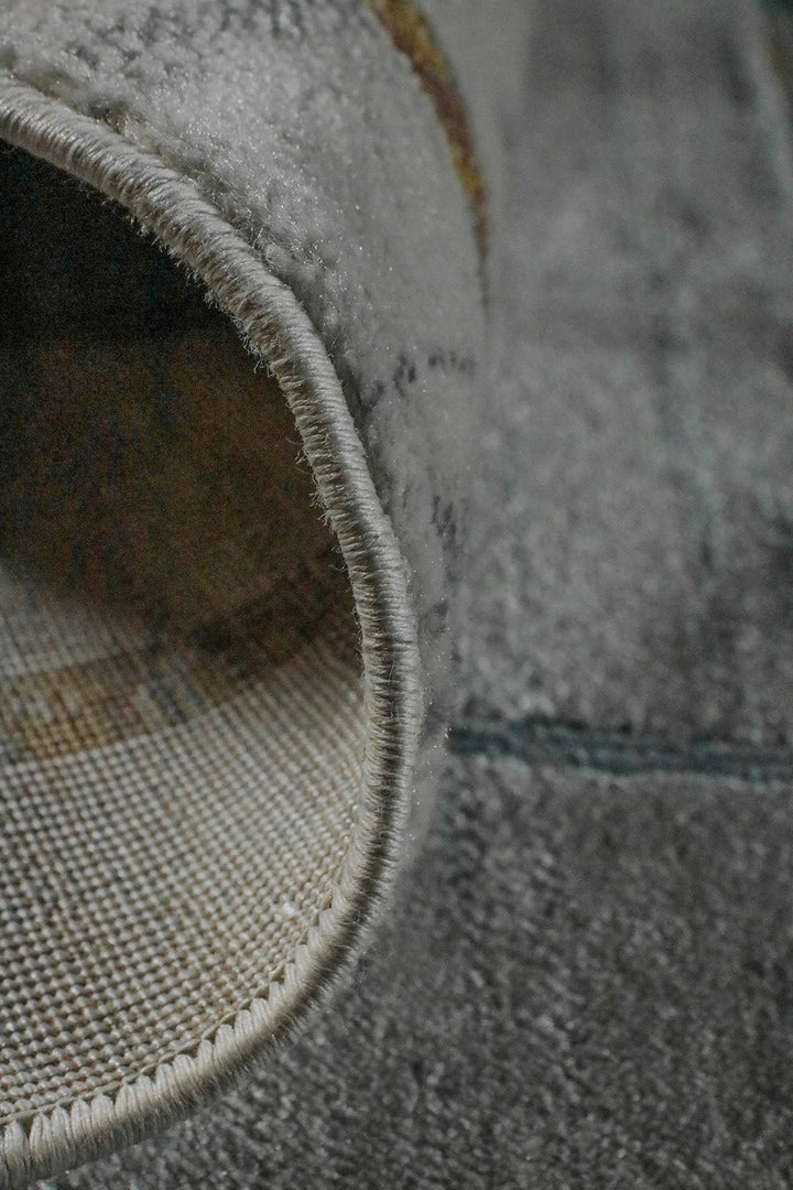 Turkish Modern Festival WD Rug - 7.8 x 10. FT - Gray - Sleek and Minimalist for Chic Interiors - V Surfaces