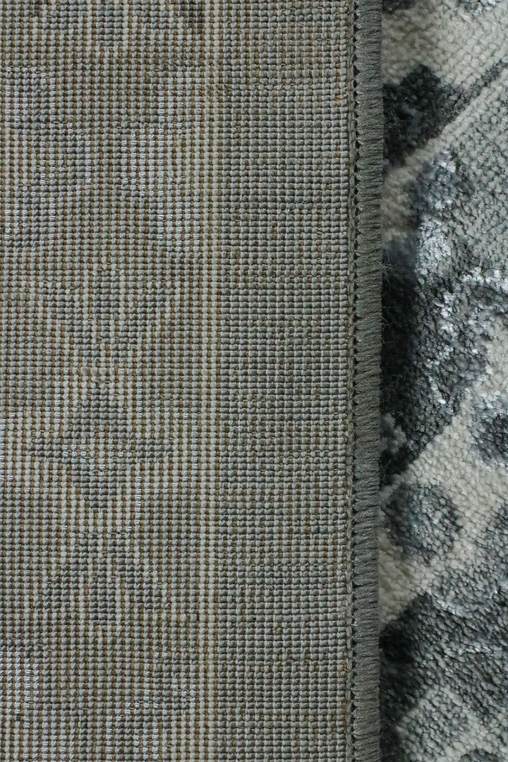 Turkish Modern Festival WD Rug - 7.8 x 10.2 FT - Gray - Sleek and Minimalist for Chic Interiors - V Surfaces