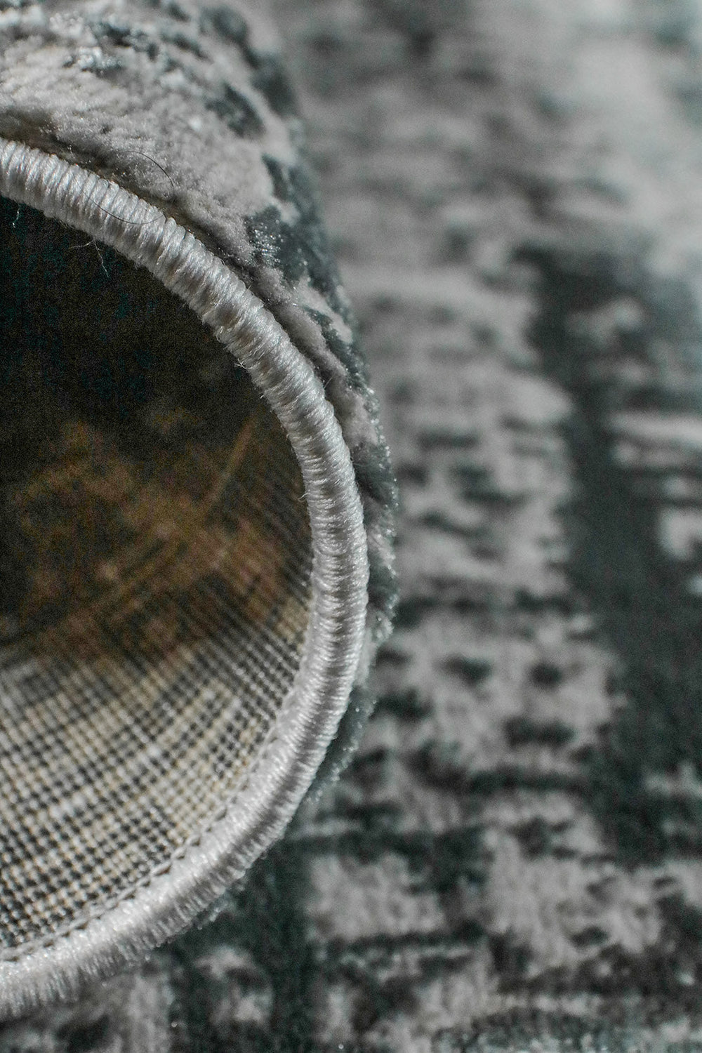 Turkish Modern Festival WD Rug - 7.8 x 9.6 FT - Gray - Sleek and Minimalist for Chic Interiors - V Surfaces