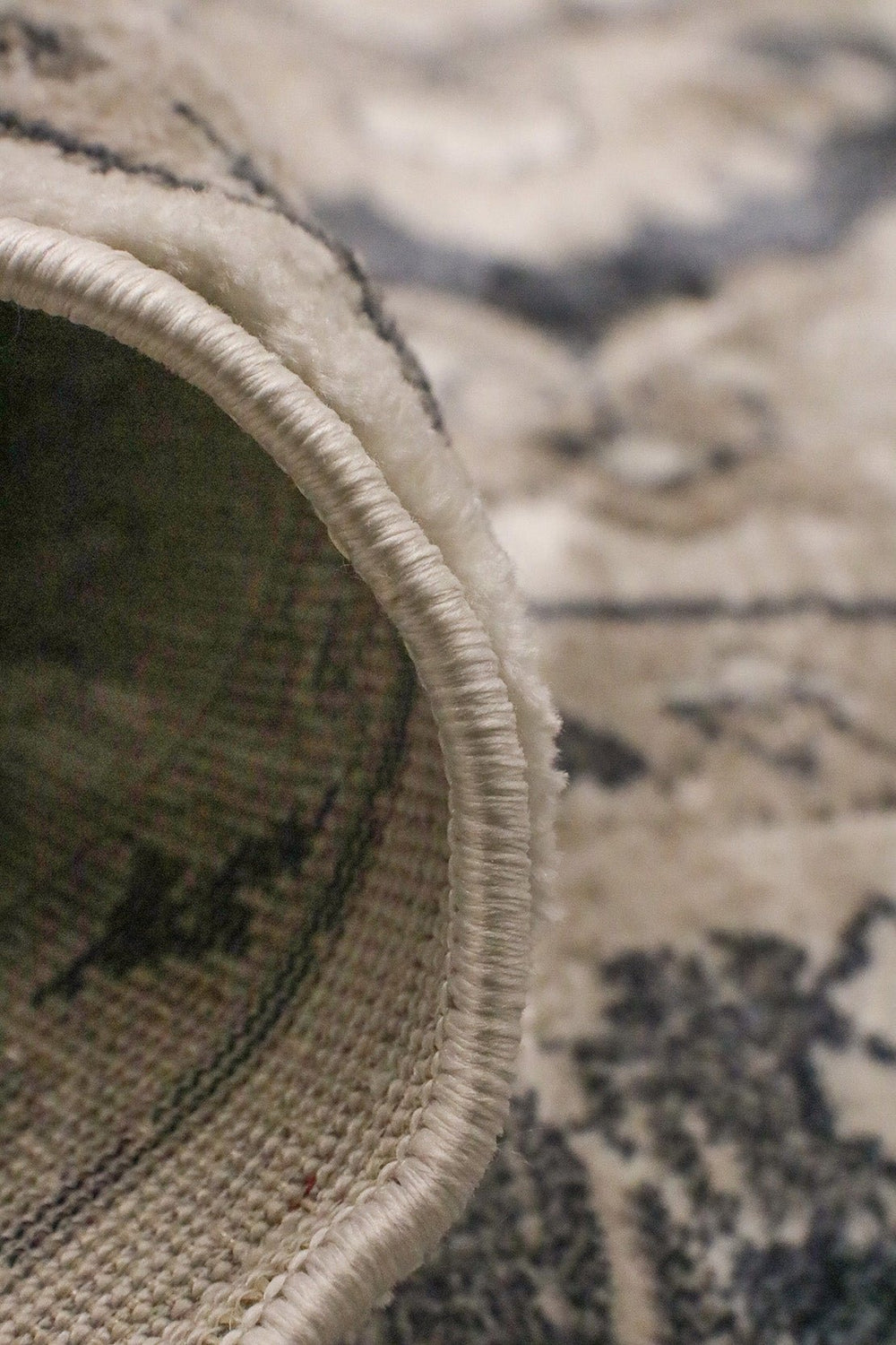 Turkish Modern Festival WD Rug - 7.8 x 9.8 FT - Blue and Gray - Sleek and Minimalist for Chic Interiors - V Surfaces
