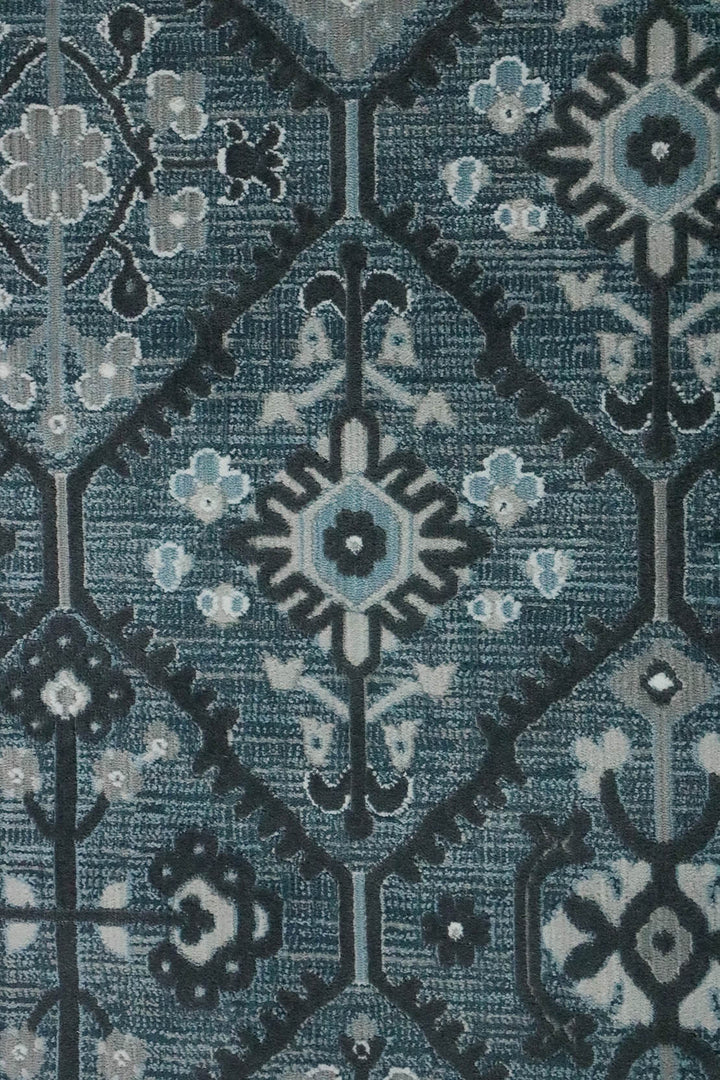 Turkish Modern Festival WD Rug - 7.8 x 9.8 FT - Gray - Sleek and Minimalist for Chic Interiors - V Surfaces