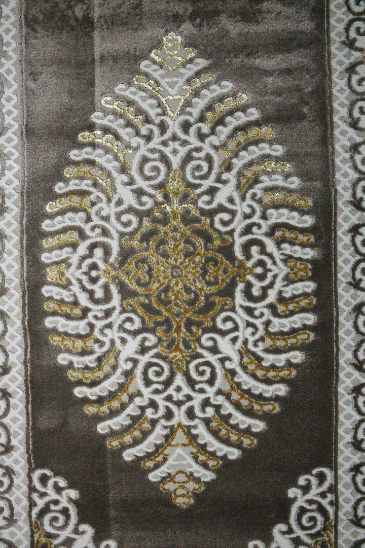 Turkish Modern Festival WD Rug - Brown - 3.2 x 13.1 FT - Sleek and Minimalist for Chic Interiors - V Surfaces