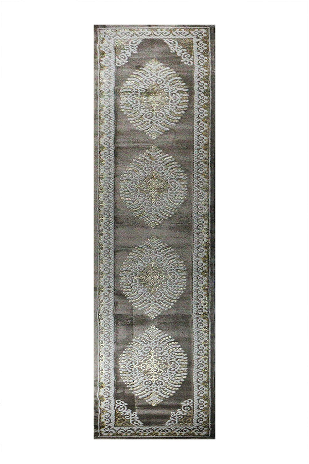 Turkish Modern Festival WD Rug - Brown - 3.2 x 13.1 FT - Sleek and Minimalist for Chic Interiors - V Surfaces