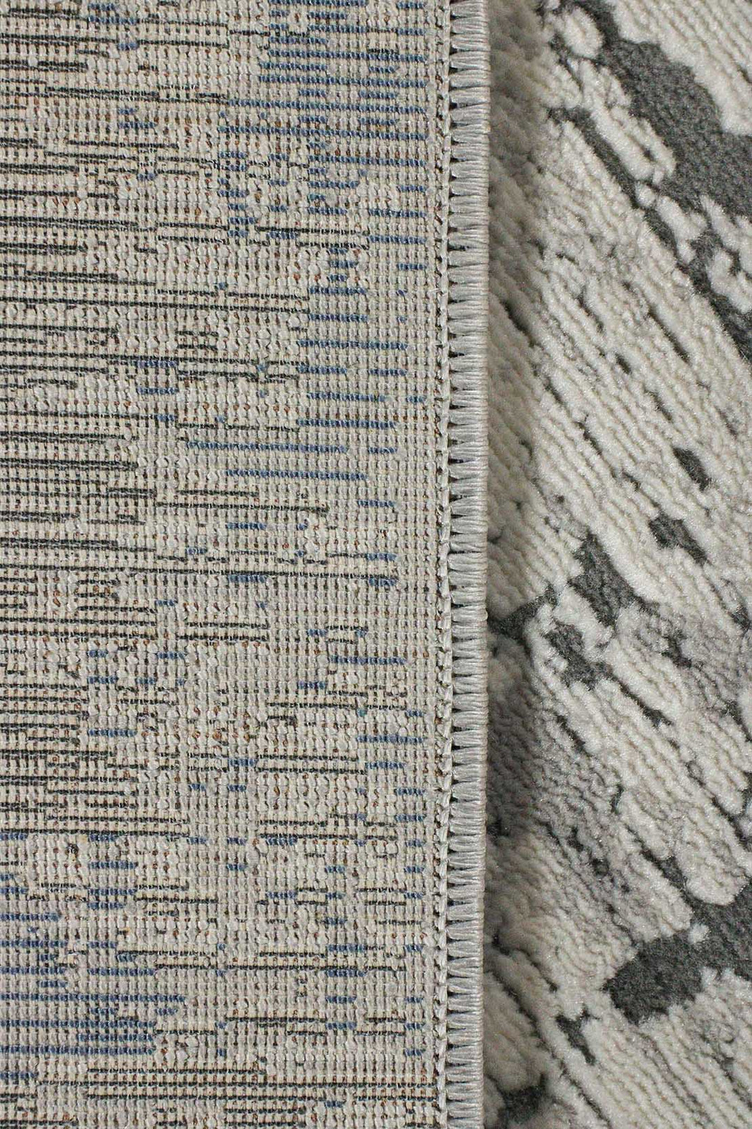 Turkish Modern Festival WD Rug - Gray - 5.2 x 7.5 FT - Sleek and Minimalist for Chic Interiors - V Surfaces