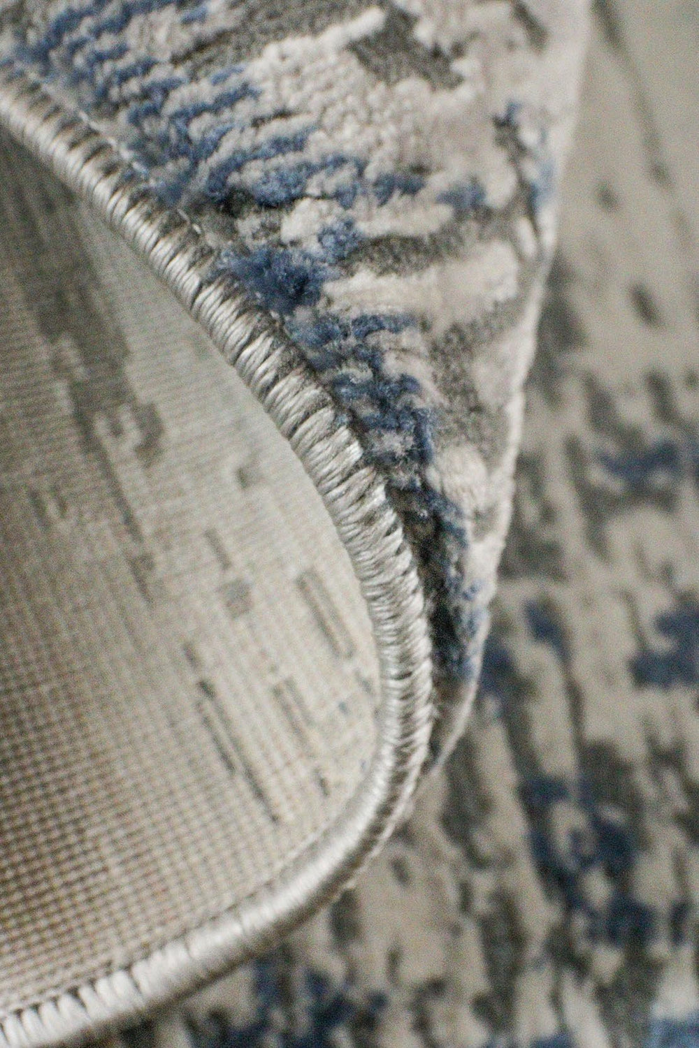 Turkish Modern Festival WD Rug - Gray - 5.2 x 7.5 FT - Sleek and Minimalist for Chic Interiors - V Surfaces
