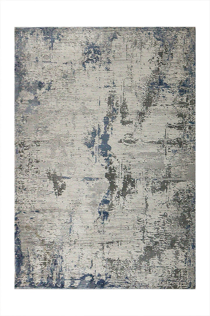 Turkish Modern Festival WD Rug - Gray - 5.2 x 7.5 FT - Sleek and Minimalist for Chic Interiors - V Surfaces