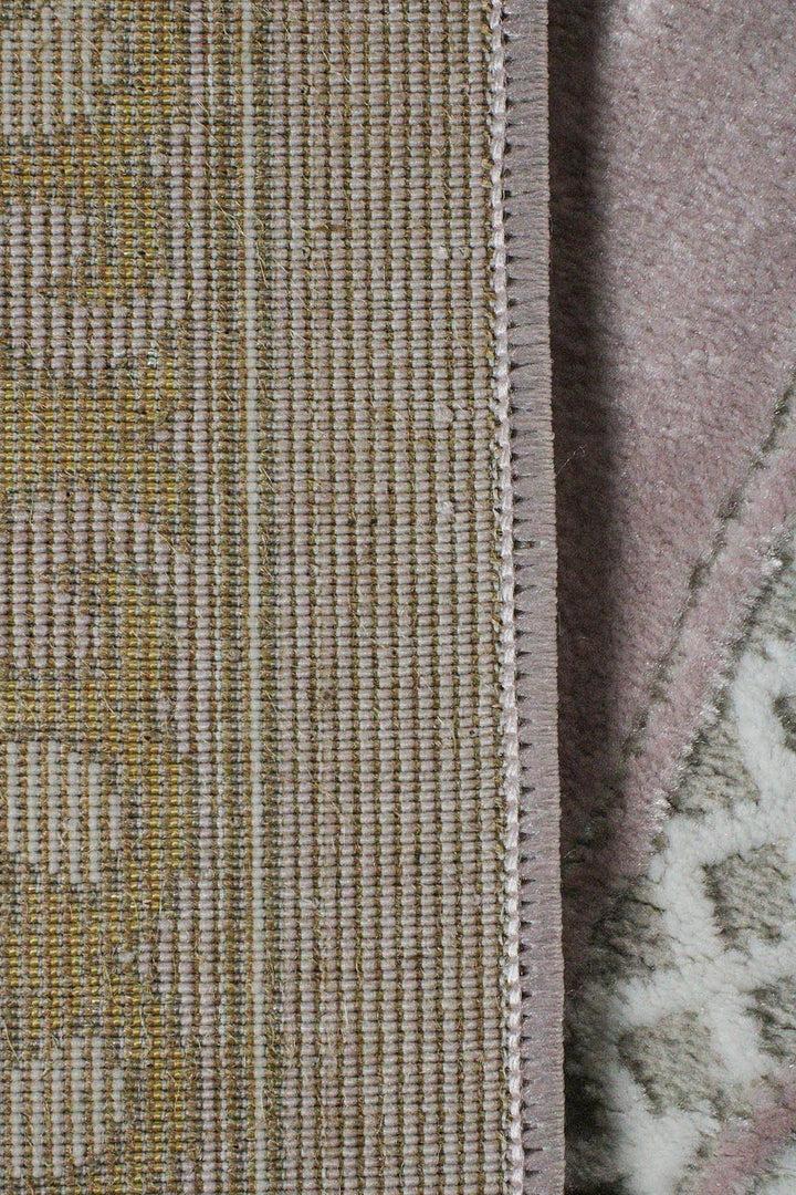 Turkish Modern Festival Wd Rug - Pink - 3.2 x 16.4 FT - Sleek and Minimalist for Chic Interiors - V Surfaces