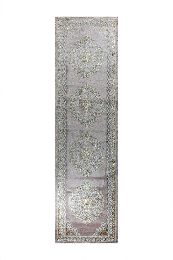 Turkish Modern Festival Wd Rug - Pink - 3.2 x 16.4 FT - Sleek and Minimalist for Chic Interiors - V Surfaces