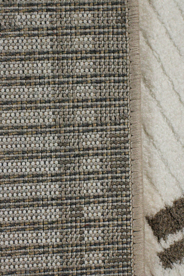 Turkish Modern Festival WD Rug - Whtie - 5.2 x 7.5 FT - Superior Comfort, Modern Style Accent Rugs - V Surfaces