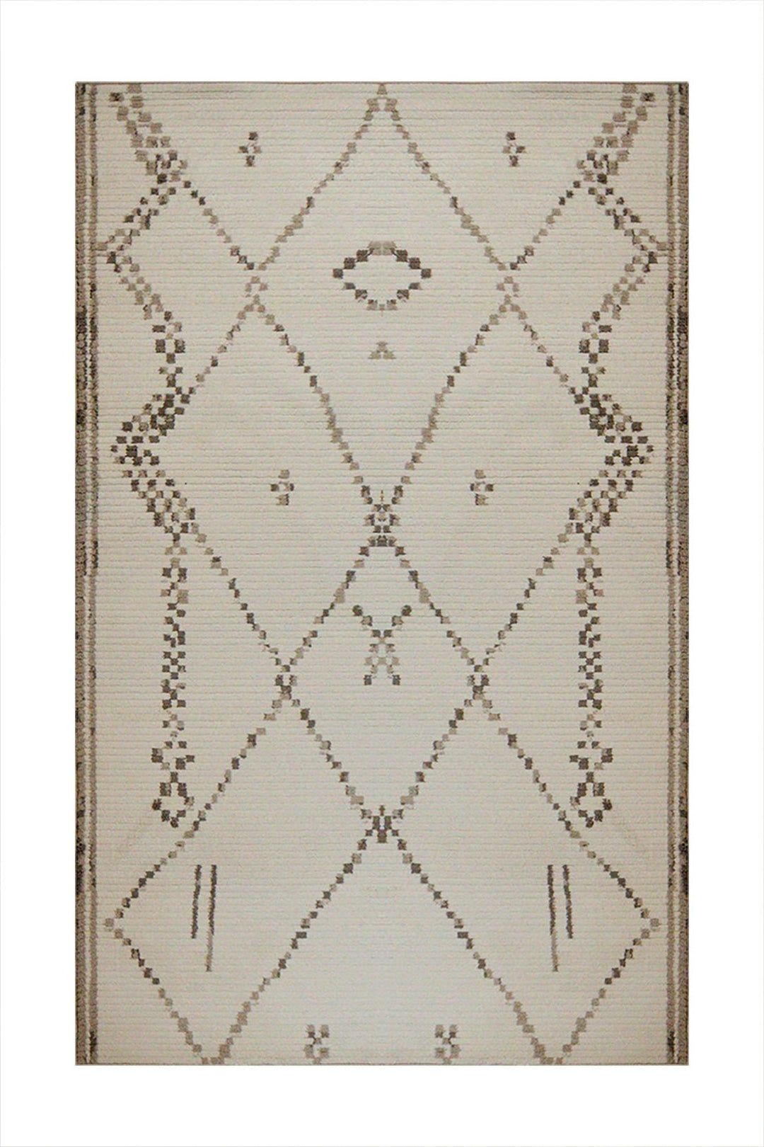 Turkish Modern Festival WD Rug - Whtie - 5.2 x 7.5 FT - Superior Comfort, Modern Style Accent Rugs - V Surfaces