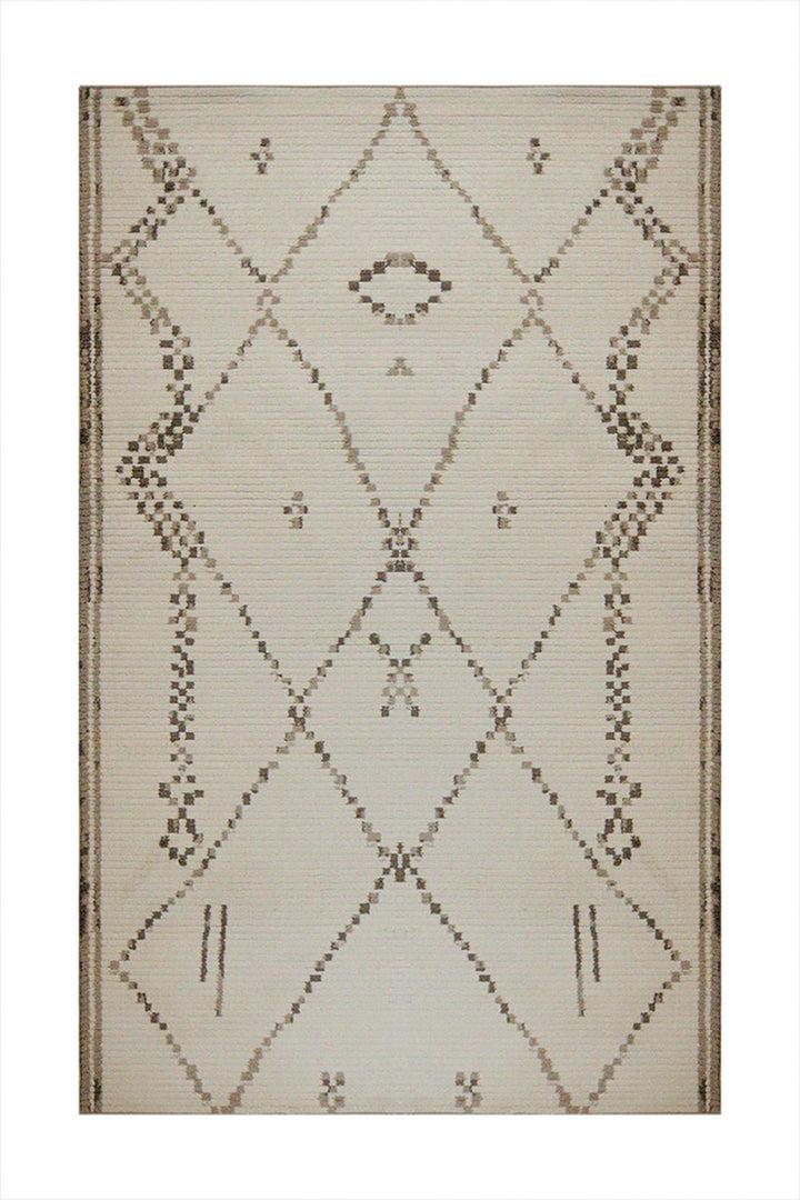 Turkish Modern Festival WD Rug - Whtie - 5.2 x 7.5 FT - Superior Comfort, Modern Style Accent Rugs - V Surfaces