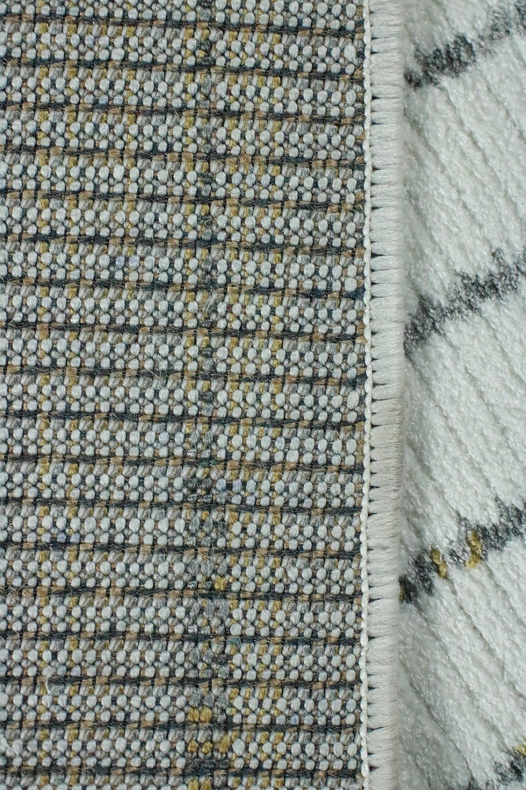 Turkish Modern Festival WD Soft Shaggy Rug - 5.2 x 7.5 FT - Cream - Sleek and Minimalist for Chic Interiors - V Surfaces