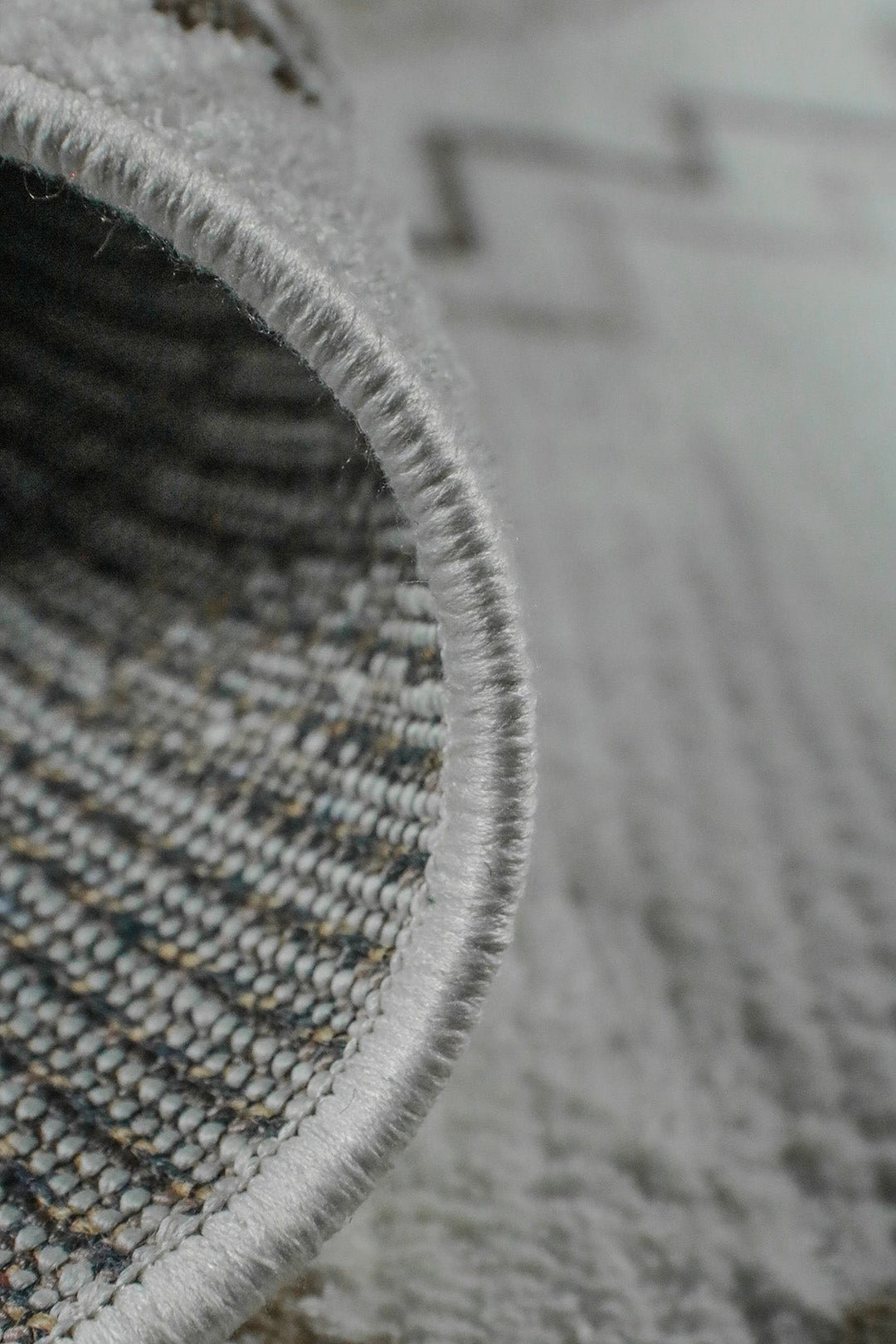Turkish Modern Festival WD Soft Shaggy Rug - 5.2 x 7.5 FT - White - Sleek and Minimalist for Chic Interiors - V Surfaces