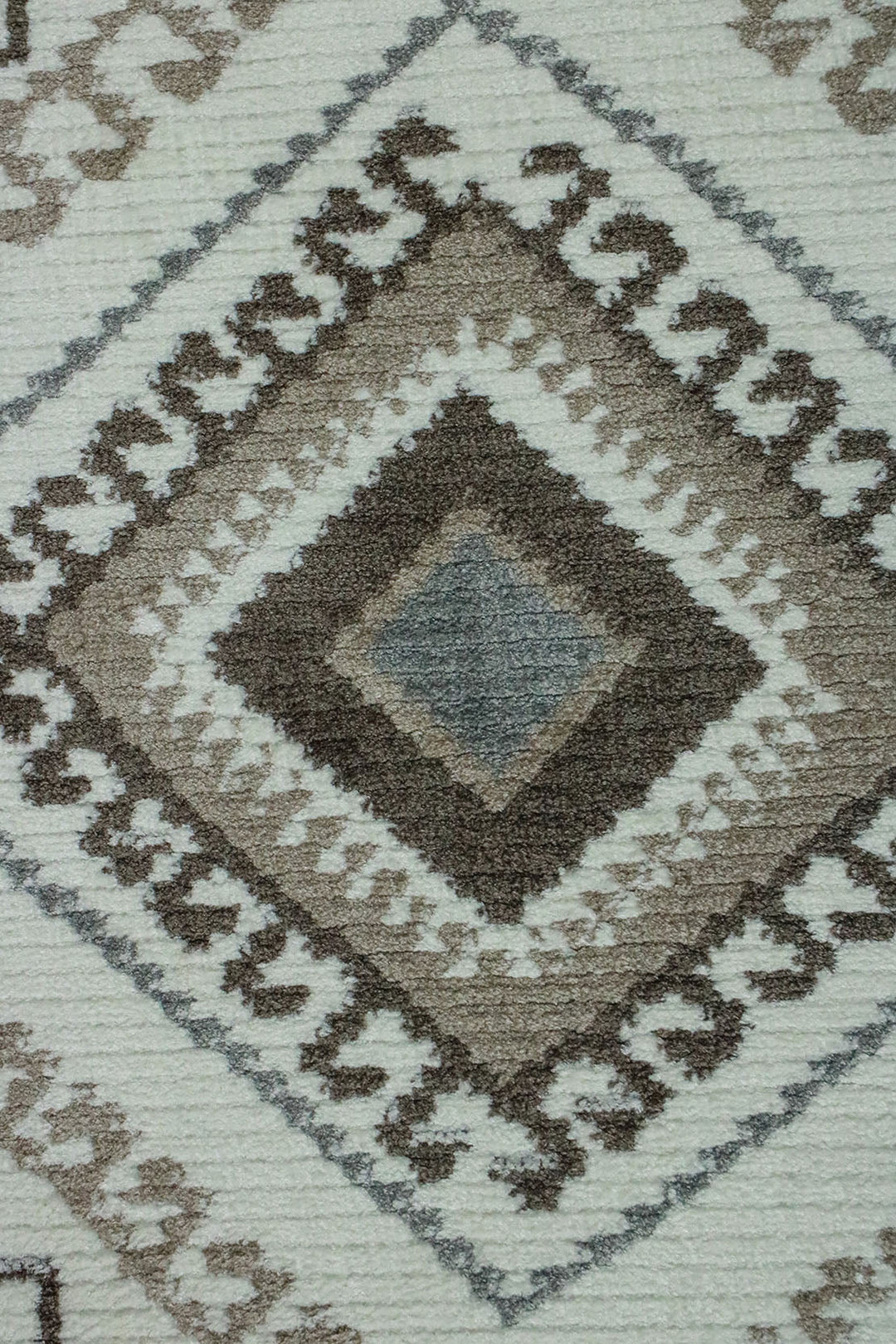 Turkish Modern Festival WD Soft Shaggy Rug - 5.2 x 7.5 FT - White - Sleek and Minimalist for Chic Interiors - V Surfaces