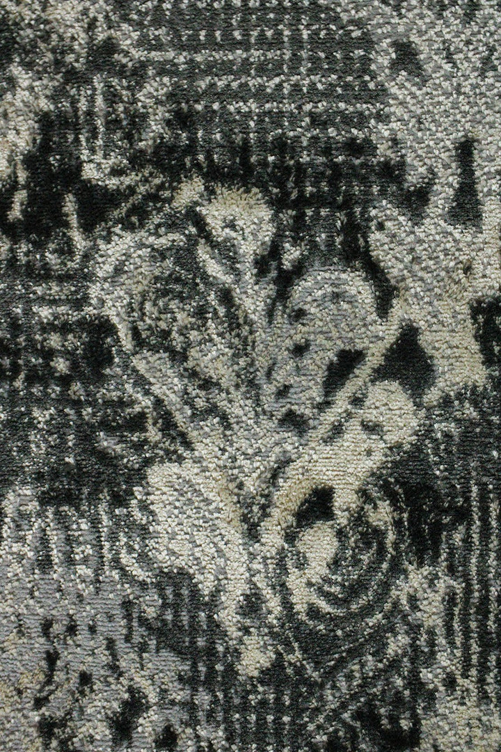 Turkish Modern Fusion Rug - D Gray - 6.5 x 9.5 FT - Superior Elegant Rug for Living Room - V Surfaces