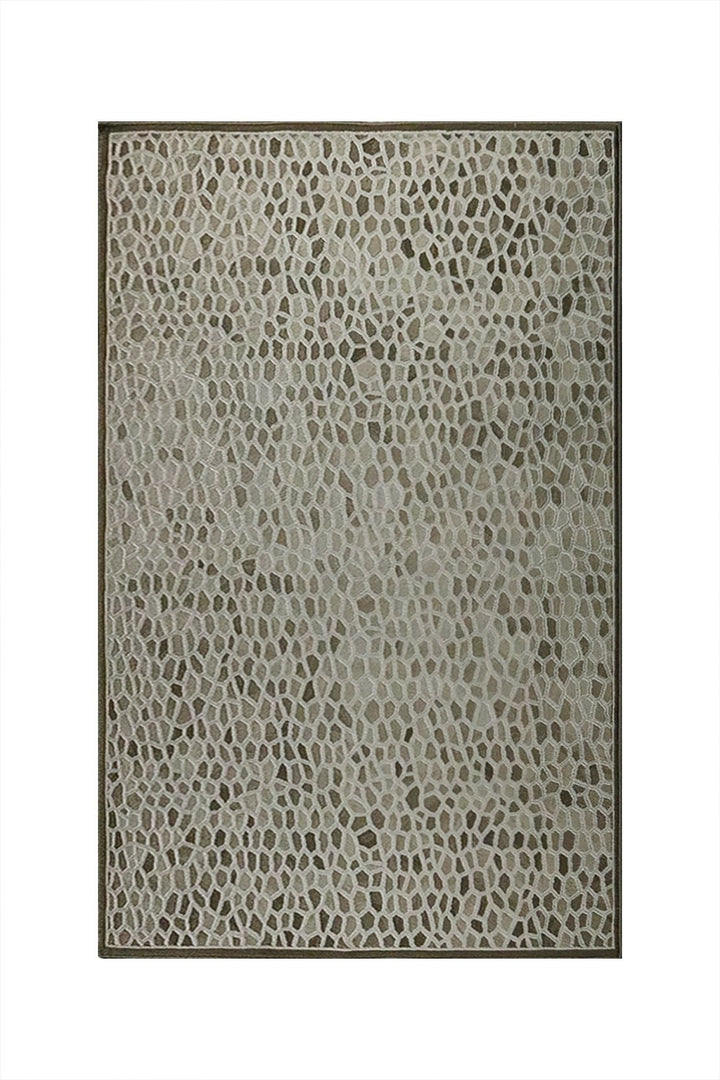 Turkish Modern Santana Rug - 4.92 x 7.38 FT - Brown - Superior Comfort, Modern Style Accent Rugs - V Surfaces