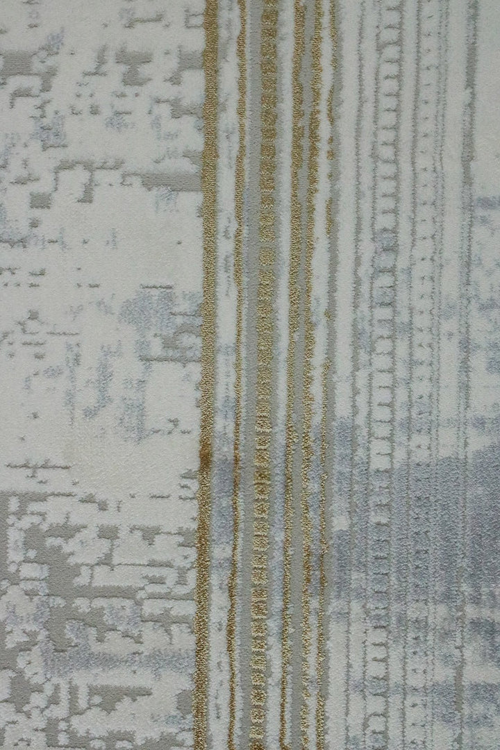 Turkish Modern Sunrise Rug - Gray - 5.2 x 7.5 FT - Superior Comfort, Modern Style Accent Rugs - V Surfaces