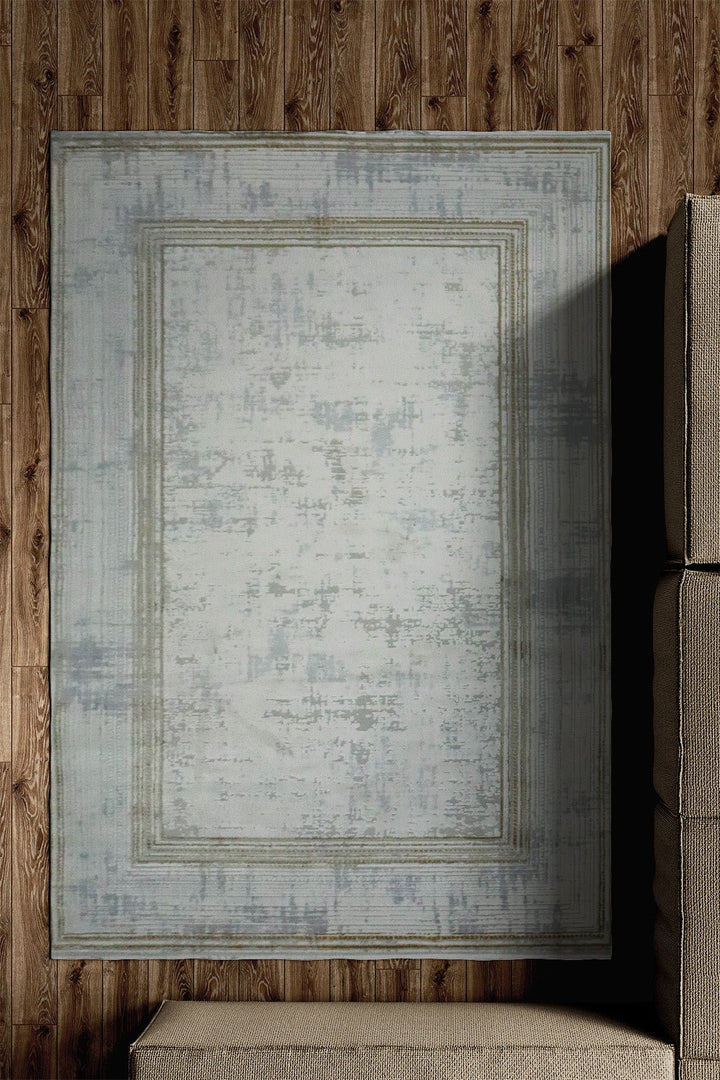Turkish Modern Sunrise Rug - Gray - 5.2 x 7.5 FT - Superior Comfort, Modern Style Accent Rugs - V Surfaces