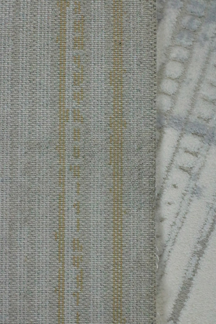 Turkish Modern Sunrise Rug - Gray - 5.2 x 7.5 FT - Superior Comfort, Modern Style Accent Rugs - V Surfaces