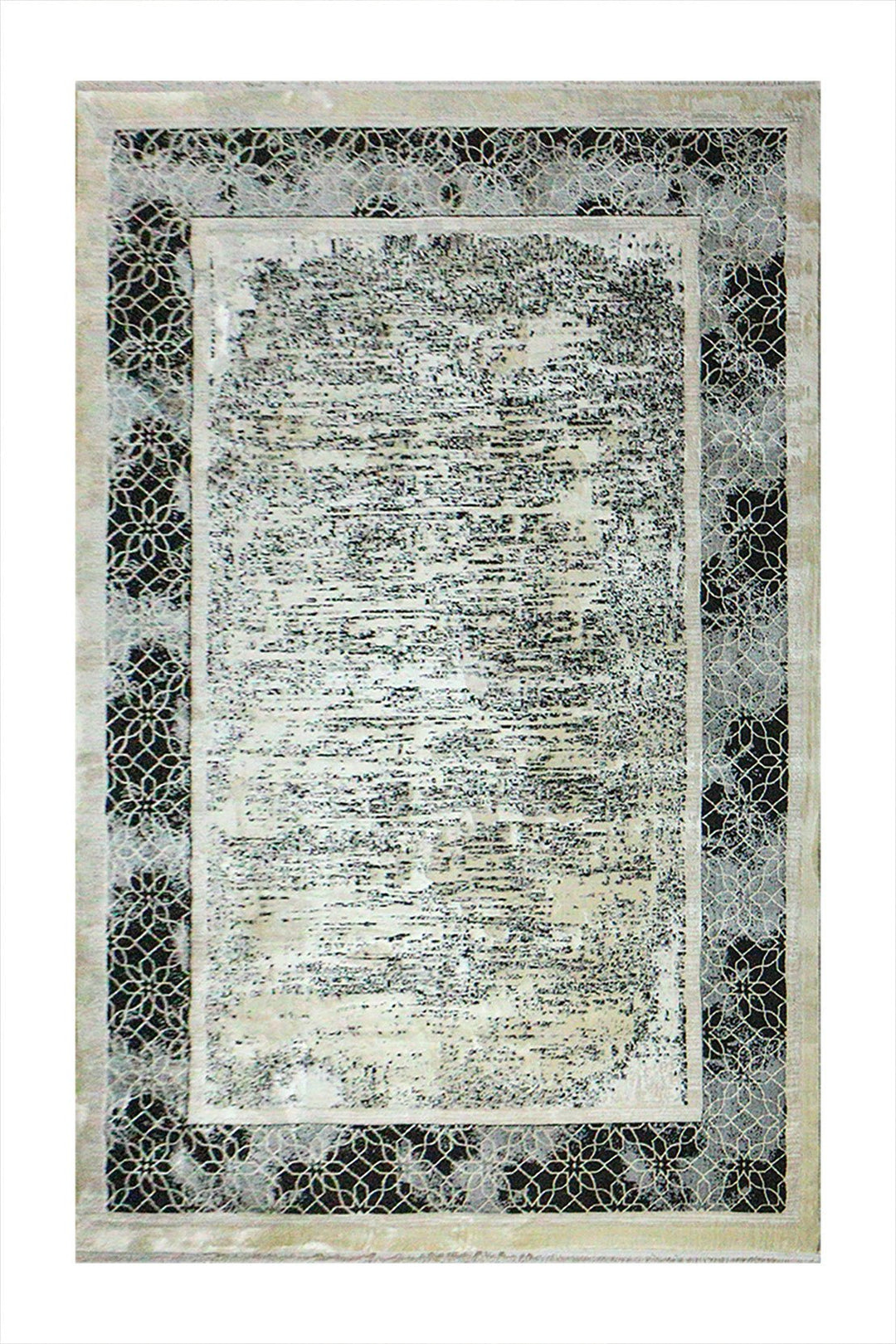 Turkish Modern Vk-Gem Rug - Beige - 6.5 X 9.5 Ft- Sleek And Minimalist For Chic Interiors - V Surfaces