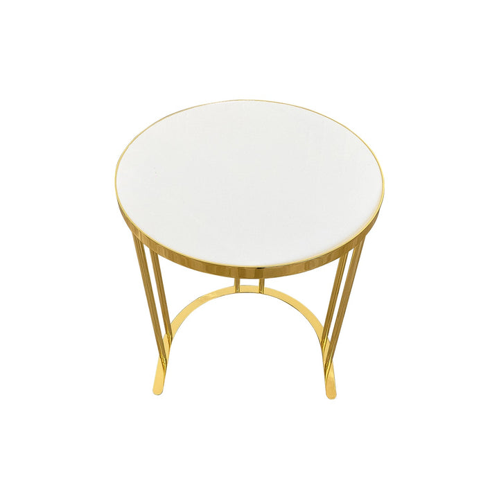 Turkish Oval Overhead 2+1 Coffee Table Membrane MDF Material - V Surfaces