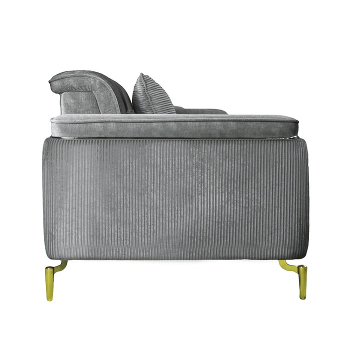 Turkish Petra Sofa, Gray - V Surfaces