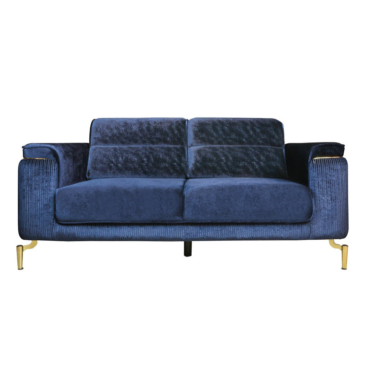 Turkish Petra Sofa, Set of Seven Seaters, Blue - V Surfaces