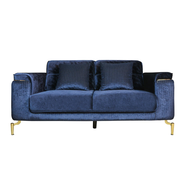Turkish Petra Sofa, Set of Seven Seaters, Blue - V Surfaces