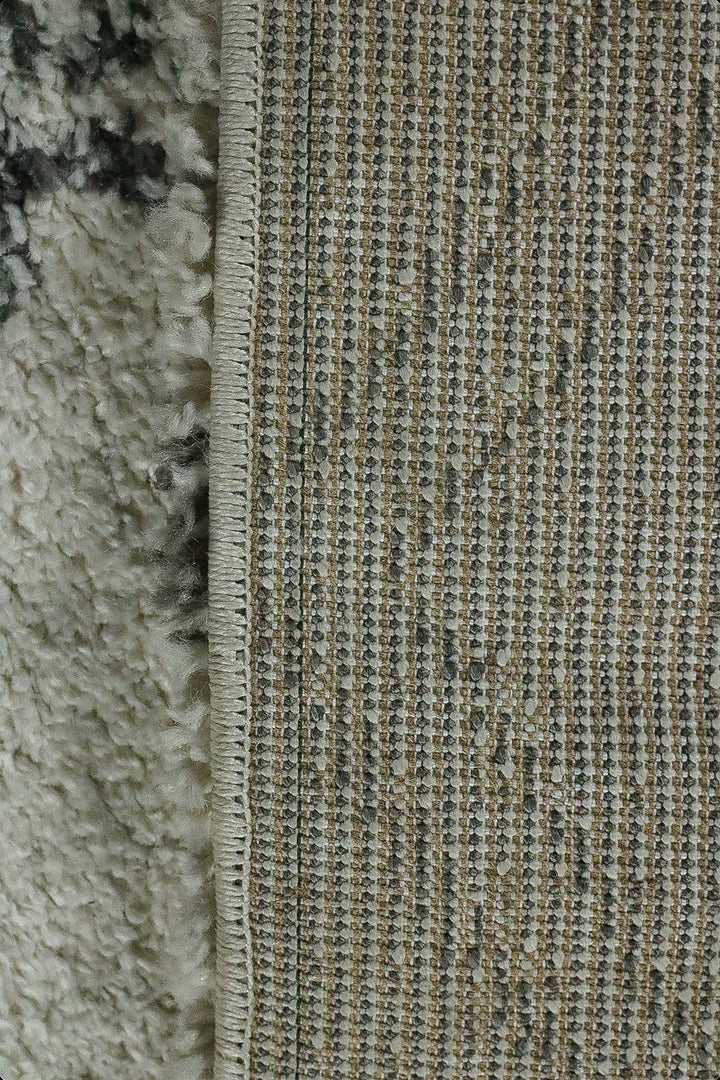 Turkish Plush and Soft Festival WD Shaggy Rug -5.3 x 7.5 FT - Beige - Fluffy Furry Floor Decor Shaggy Rug - V Surfaces