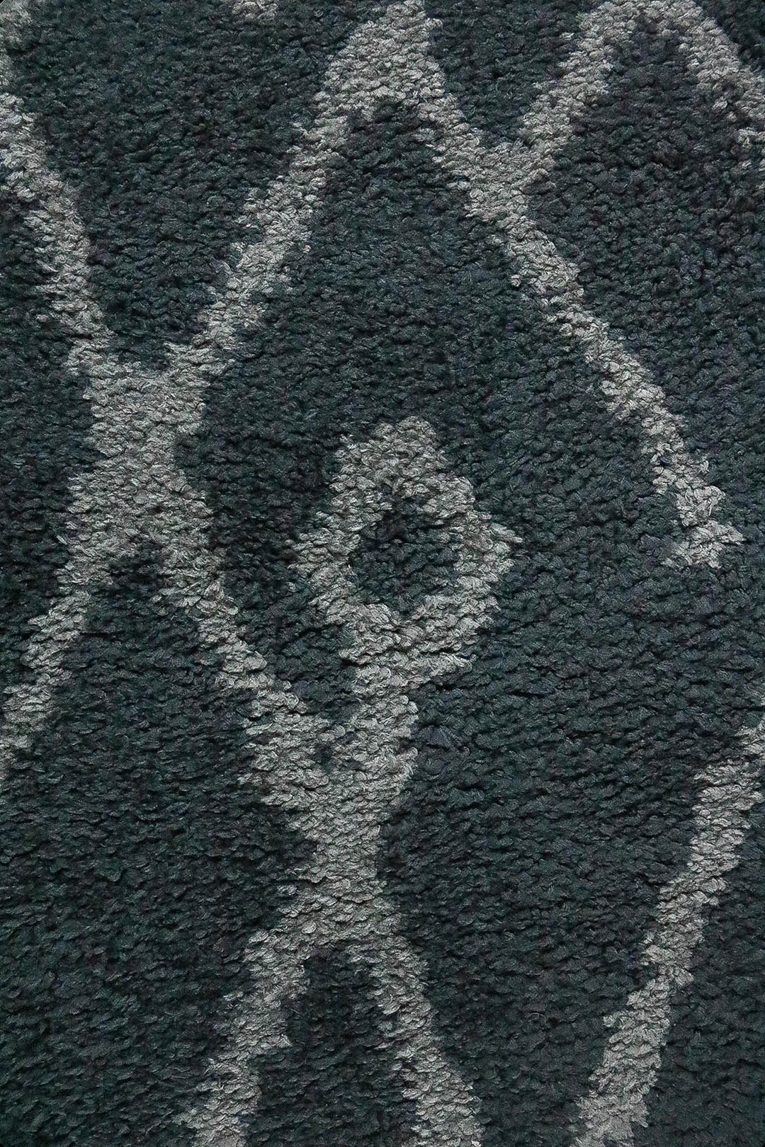 Turkish Plush and Soft Festival WD Shaggy Rug -5.3 x 7.5 FT - Gray and Cream - Fluffy Furry Floor Decor Shaggy Rug - V Surfaces