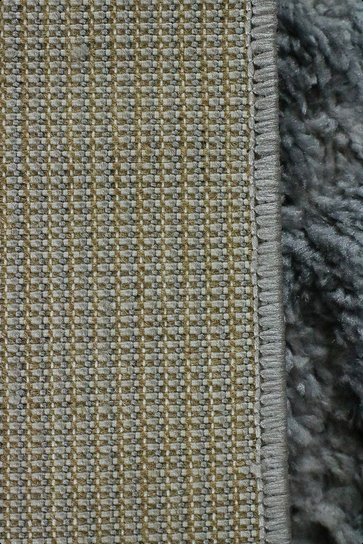 Turkish Plush and Soft Festival WD Shaggy Rug -5.3 x 7.5 FT - Gray - Fluffy Furry Floor Decor Shaggy Rug - V Surfaces