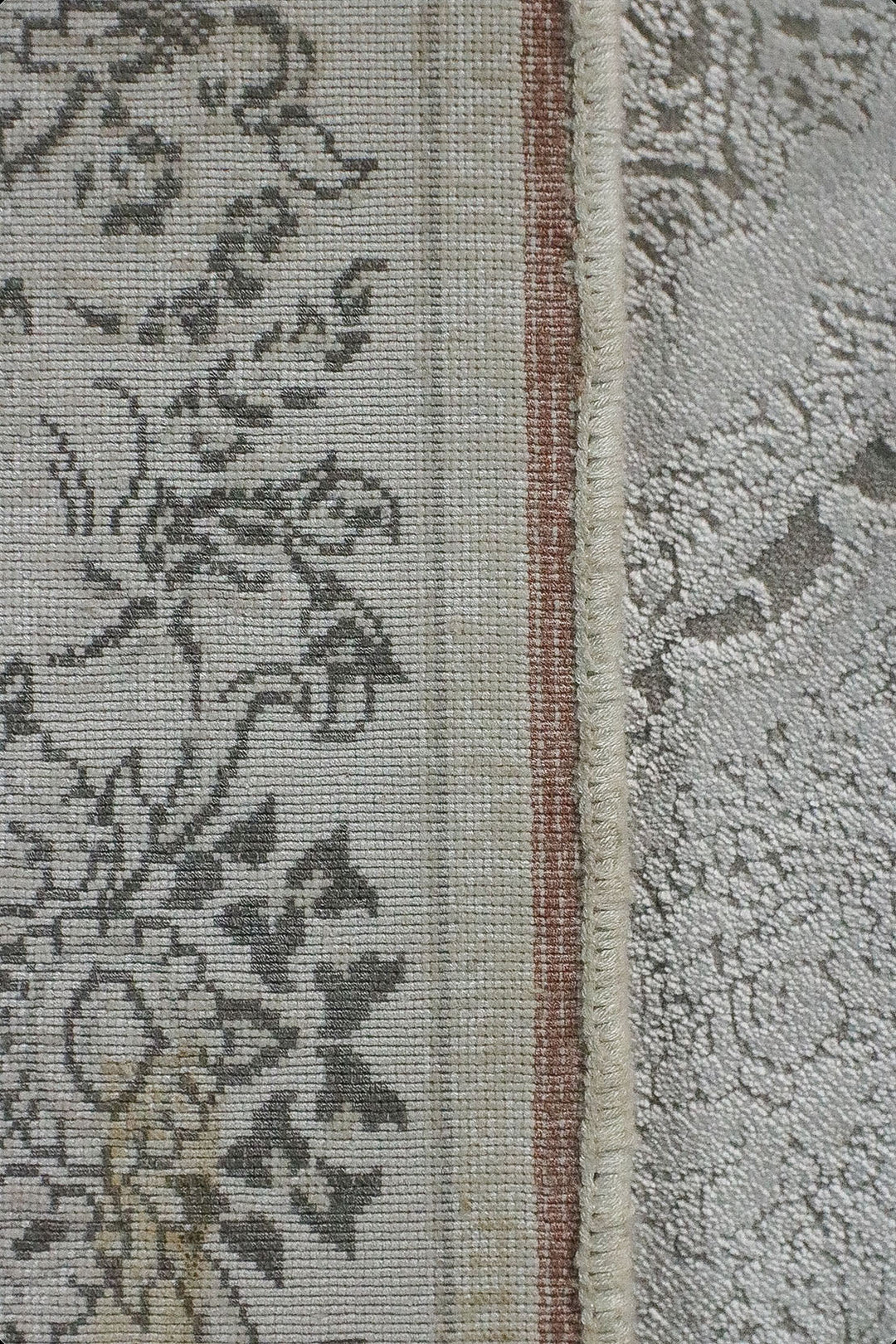 Turkish Premium and Modern Voyage Rug - 3.28 x 6.56 FT - Cream - Superior Comfort Elegant and Luxary Style Accent - V Surfaces