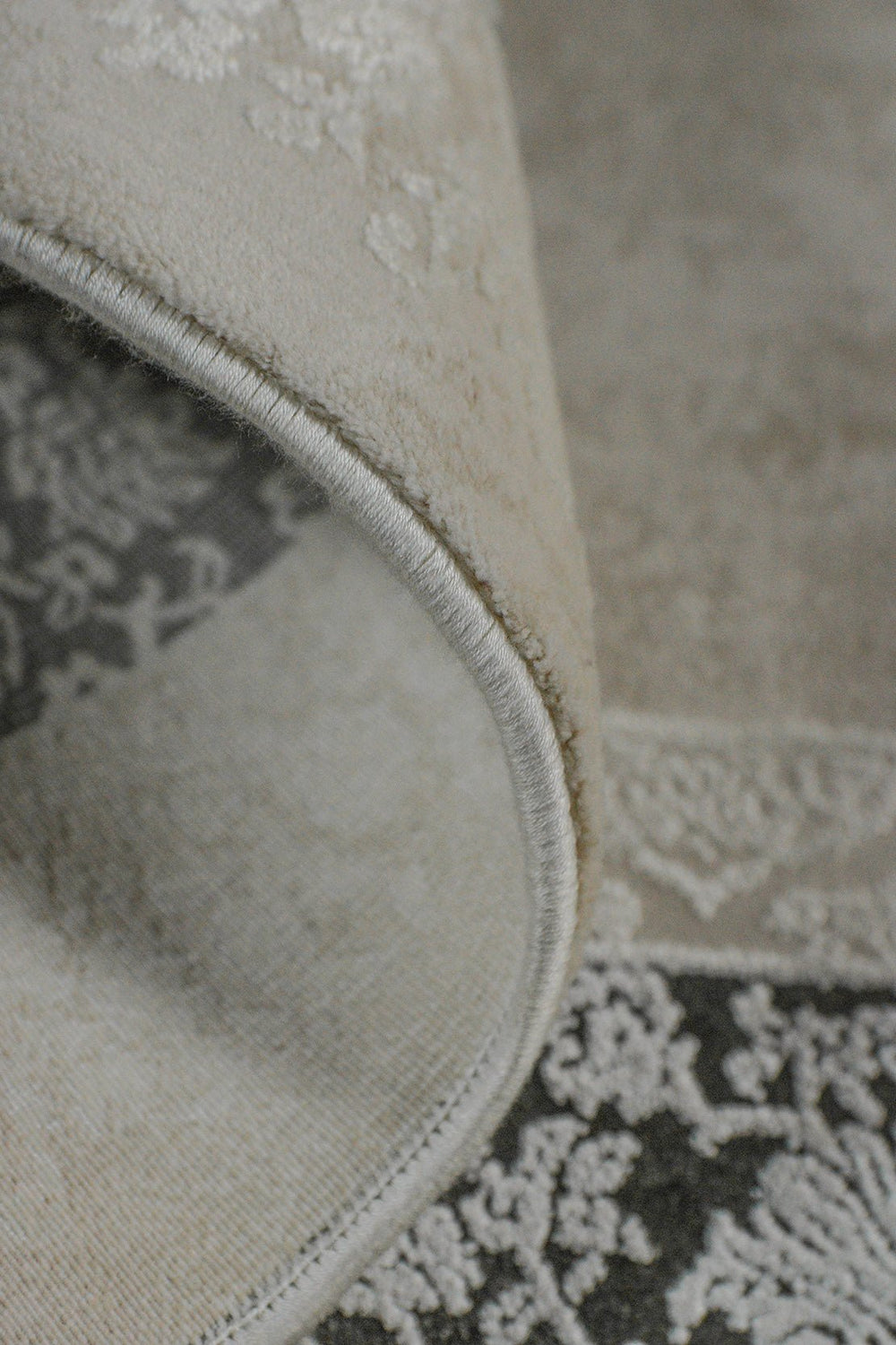 Turkish Premium Quality Voyage Rug - 5.2 x 7.5 FT - Beige - Resilient Construction for Long-Lasting Use - V Surfaces