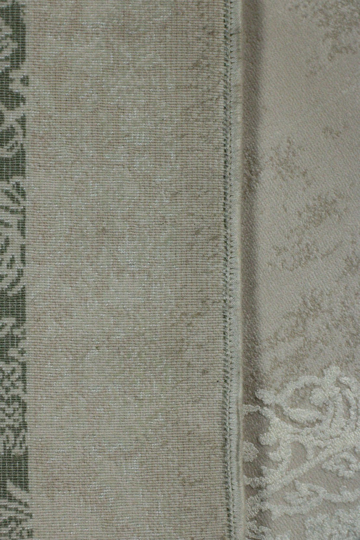 Turkish Premium Quality Voyage Rug - 5.2 x 7.5 FT - Beige - Resilient Construction for Long-Lasting Use - V Surfaces