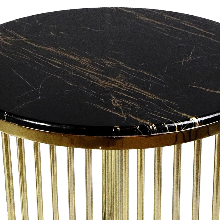 Turkish Side Table with MEMBRANE MDF Material - V Surfaces