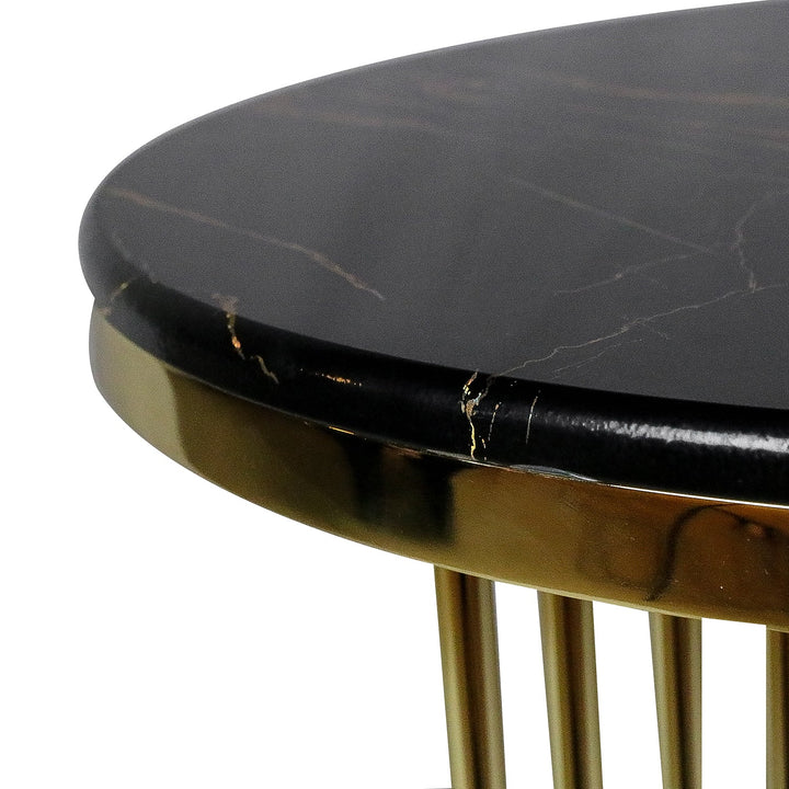 Turkish Side Table with MEMBRANE MDF Material - V Surfaces
