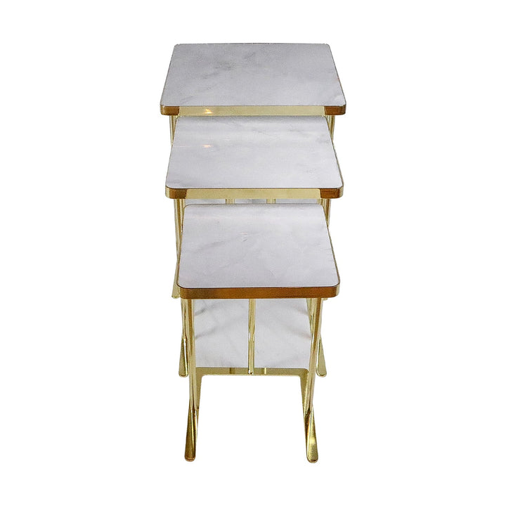 Turkish Square Coffee Table with Membrane MDF Material - V Surfaces