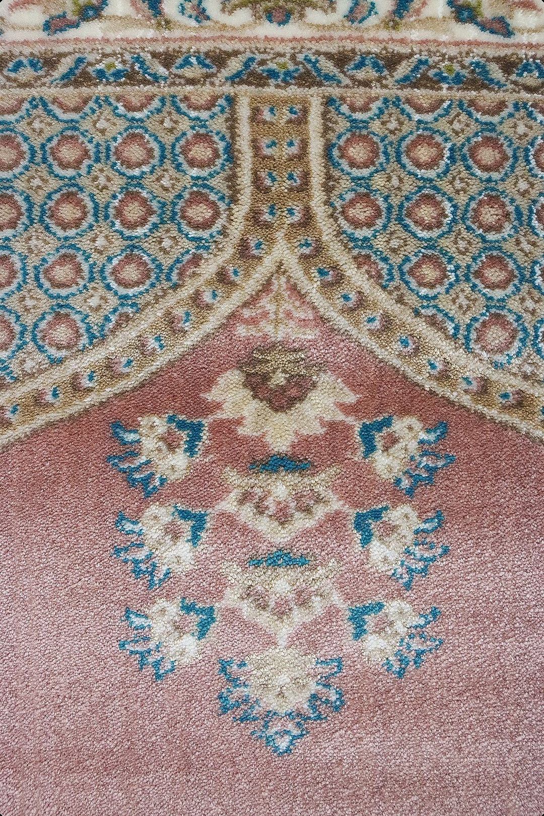Turkish Style Acrylic Sajjadeh Prayers Mat - Maroon- Soft, Durable, and Easy to Clean - V Surfaces