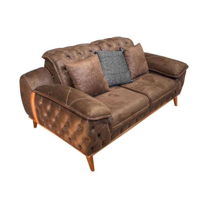 Turkish Titanic Sofa - Brown - Transform Your Living Space with Premium Sofa: A Turkish Masterpiece - V Surfaces