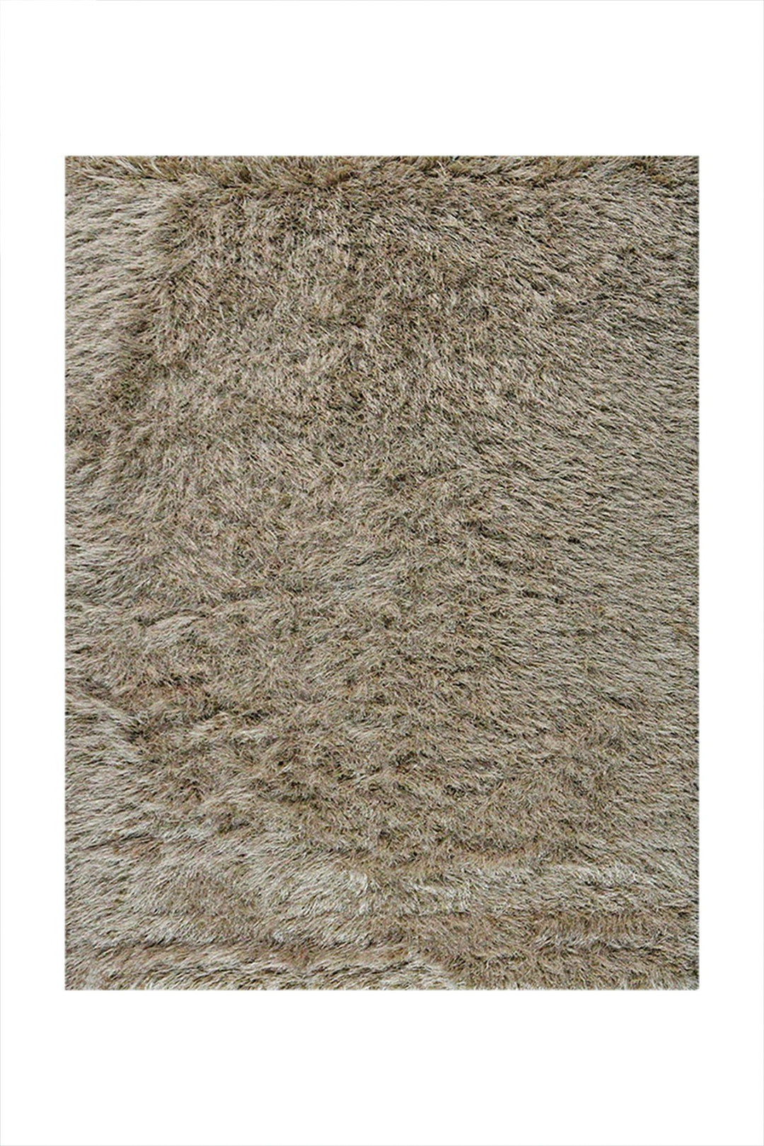 Turkish Turkish Plush and Soft Heaven Shaggy Rug - Brown - 3.9 x 5.5 FT - Fluffy Furry Floor Decor Rug Heaven Shaggy - V Surfaces