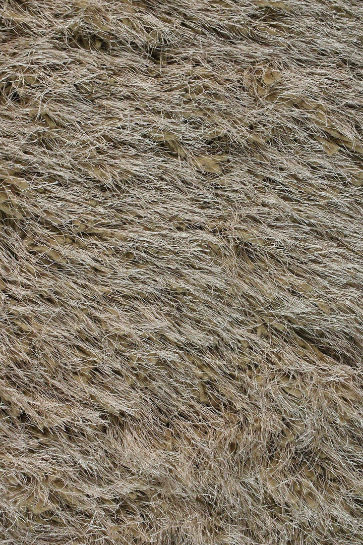 Turkish Turkish Plush and Soft Heaven Shaggy Rug - Brown - 3.9 x 5.5 FT - Fluffy Furry Floor Decor Rug Heaven Shaggy - V Surfaces