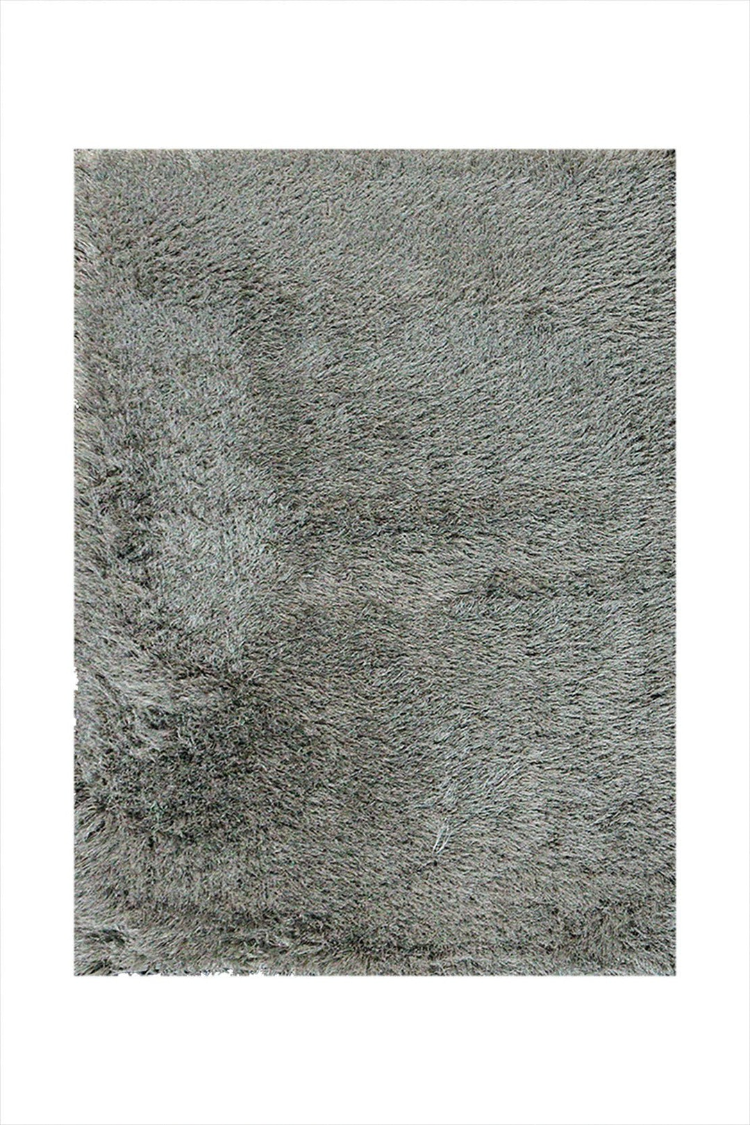 Turkish Turkish Plush and Soft Heaven Shaggy Rug - Gray - 3.9 x 5.5 FT - Fluffy Furry Floor Decor Rug Heaven Shaggy - V Surfaces