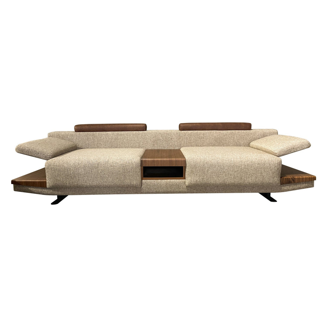 Turkish Vega Sofa - Brown - Transform Your Living Space with 9 Seater Premium Sofa: A Turkish Masterpiece - V Surfaces