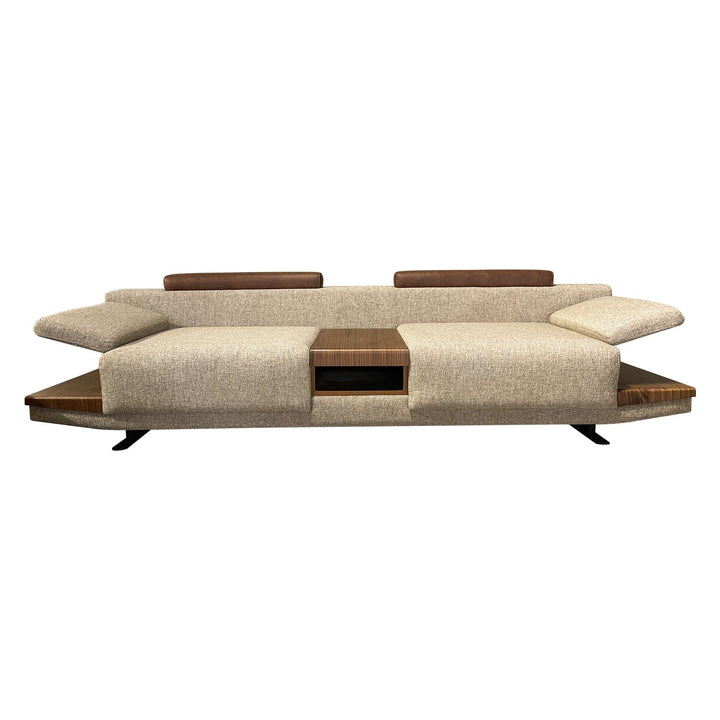Turkish Vega Sofa - Brown - Transform Your Living Space with 9 Seater Premium Sofa: A Turkish Masterpiece - V Surfaces
