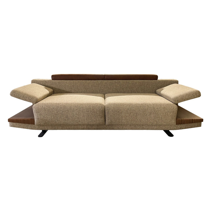 Turkish Vega Sofa - Brown - Transform Your Living Space with 9 Seater Premium Sofa: A Turkish Masterpiece - V Surfaces
