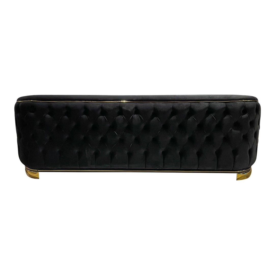 Turkish Zen Sofa - Black- Transform Your Living Space with Diamond Sofa: A Turkish Masterpiece - V Surfaces